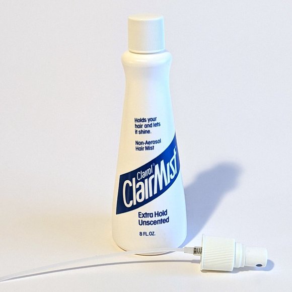 Rare 2-Pack Clairol Clairmist Hairspray Regular Unscented Extra Hold Vintage - Picture 3 of 7